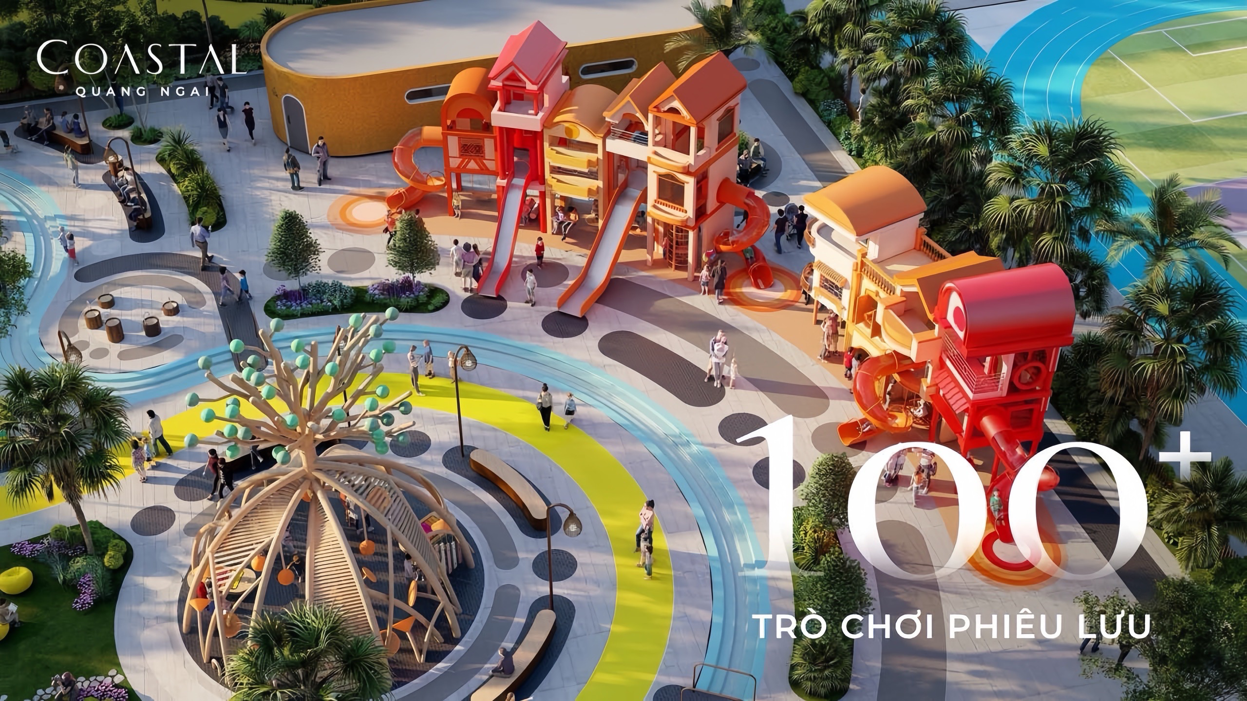 khu trò chơi ngoài trời coastal quảng ngãi