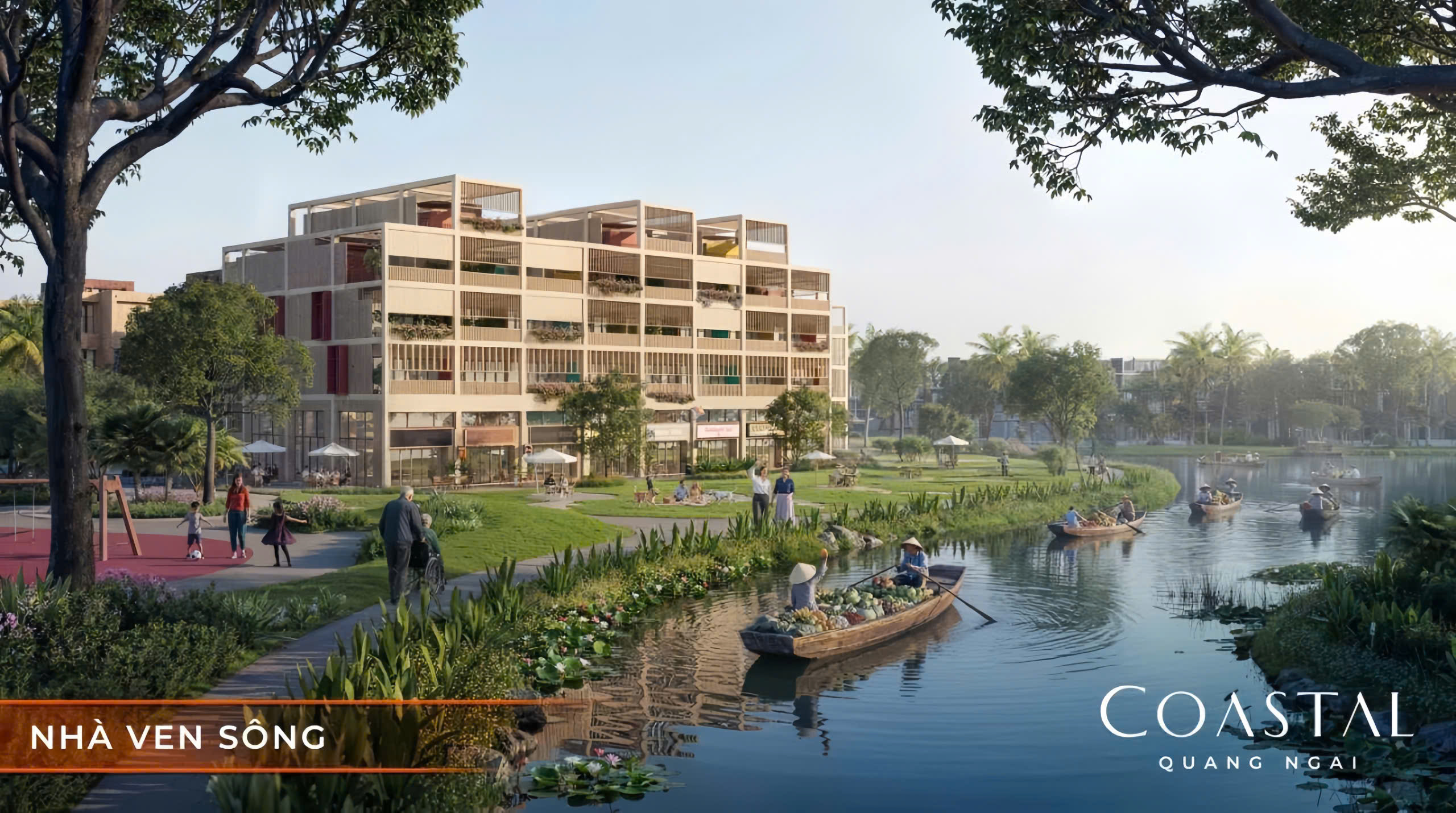 nhà ven sông coastal quảng ngãi